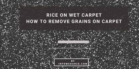 Rice On Wet Carpet
