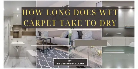 How long does wet carpet take to dry