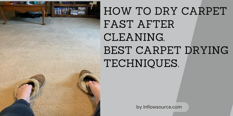 how to dry carpet fast after cleaning