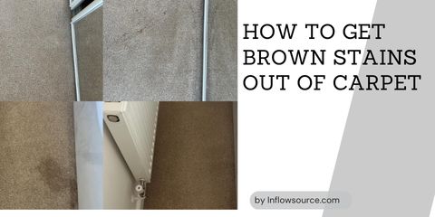 How to get brown stains out of carpet